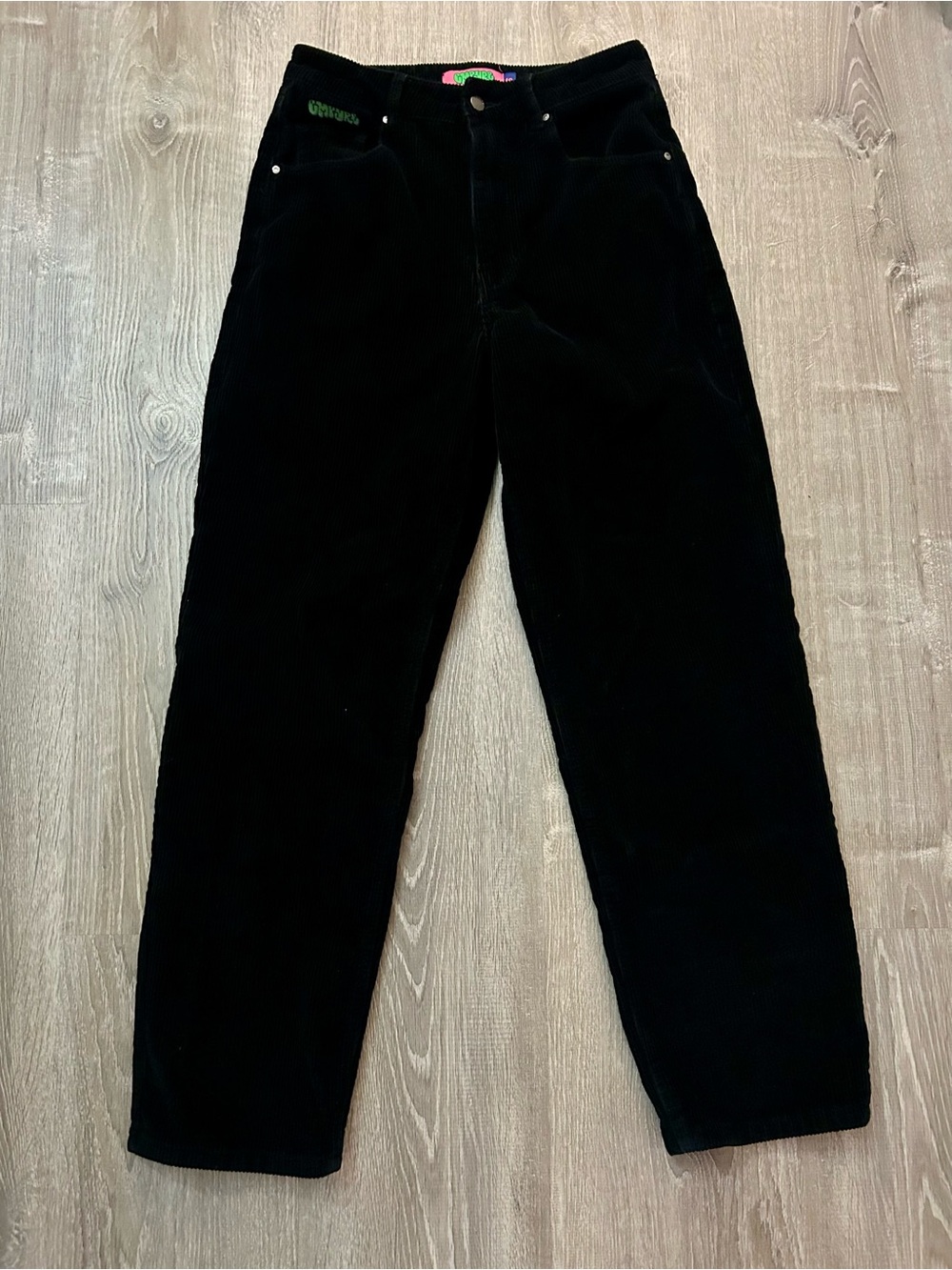 EMPYRE Black corduroy Tori jeans Size 10